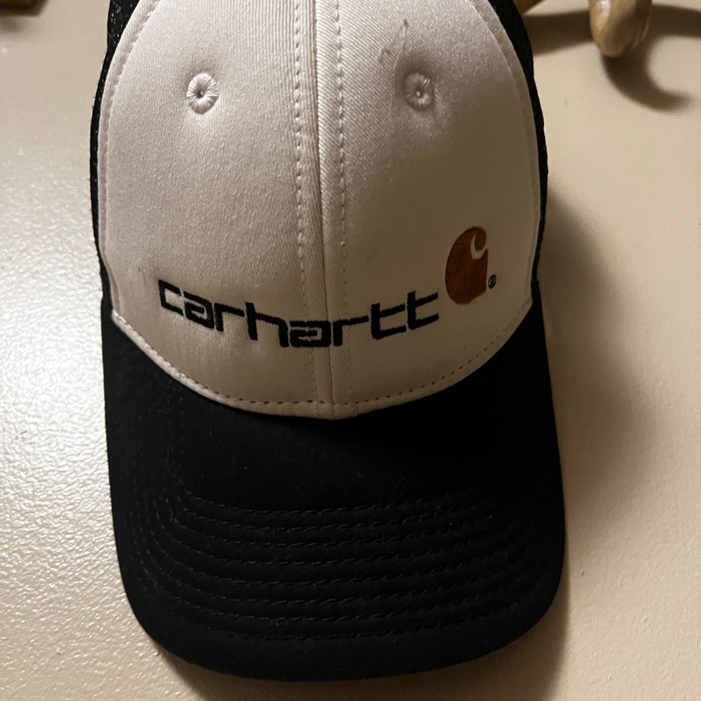 Carhartt Black and White Logo Cap
